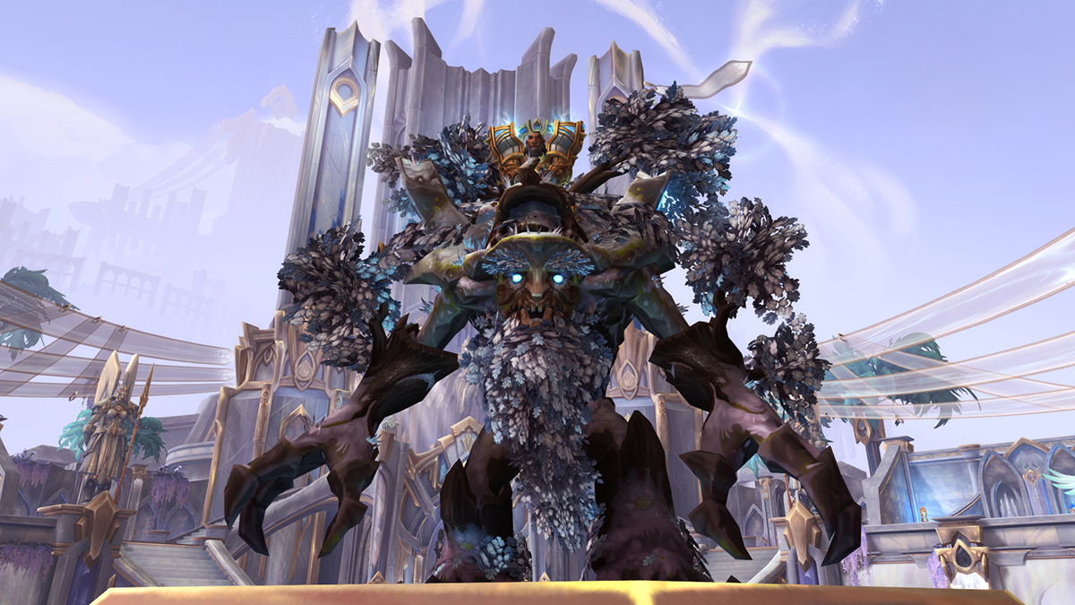 Treeriders of Azeroth.  (Screenshot: Blizzard / Kotaku)