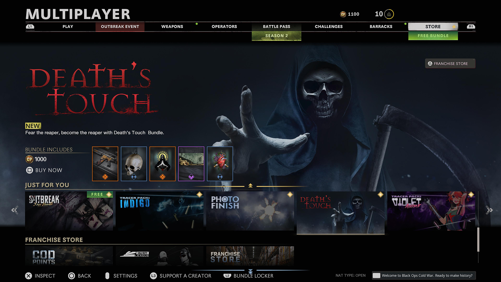 Why does that Grim Reaper have normal, fleshy hands?  (Screenshot: Activision / Kotaku)