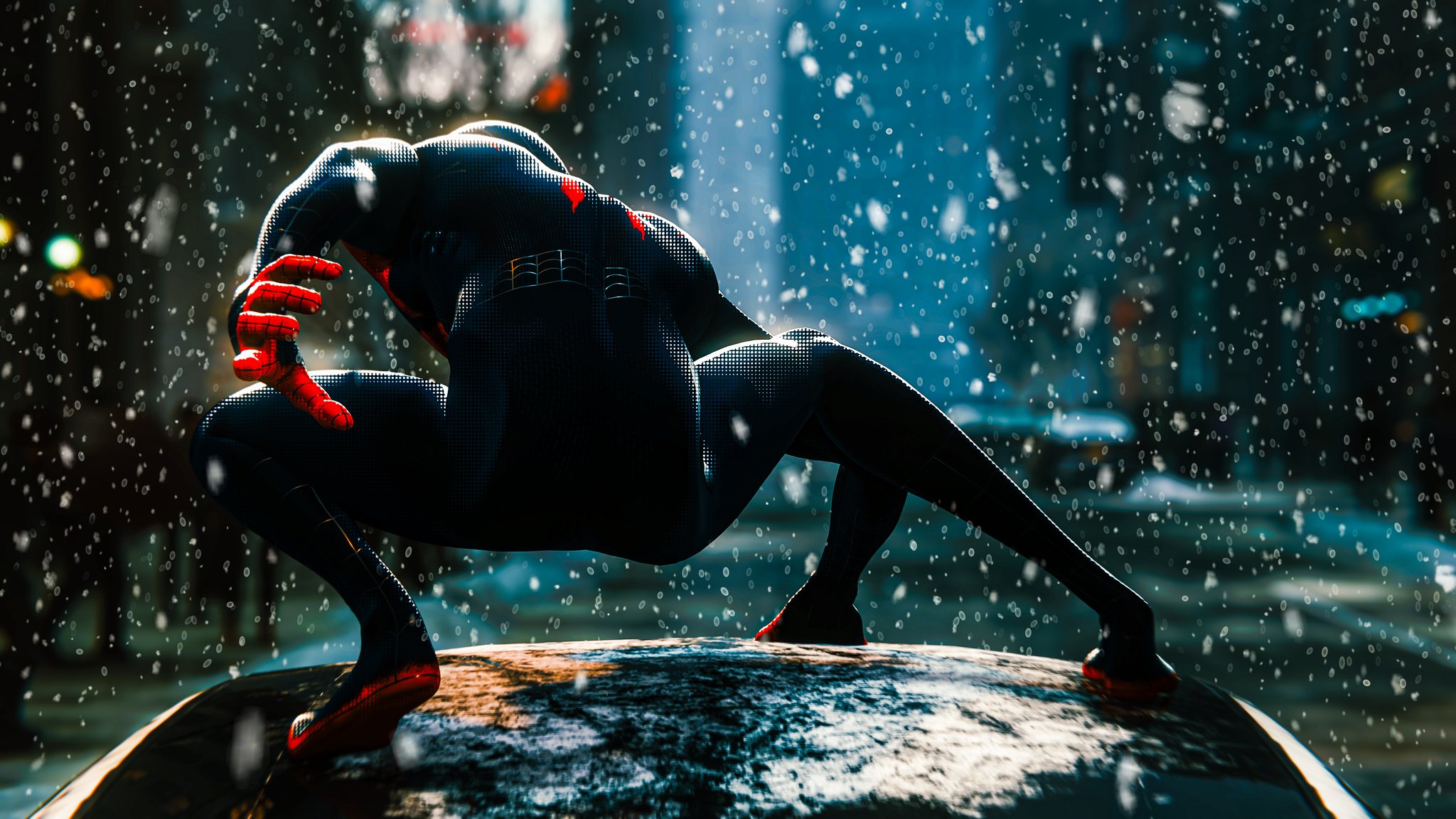Spider-Man Saves People, Neither Snow Nor Rain