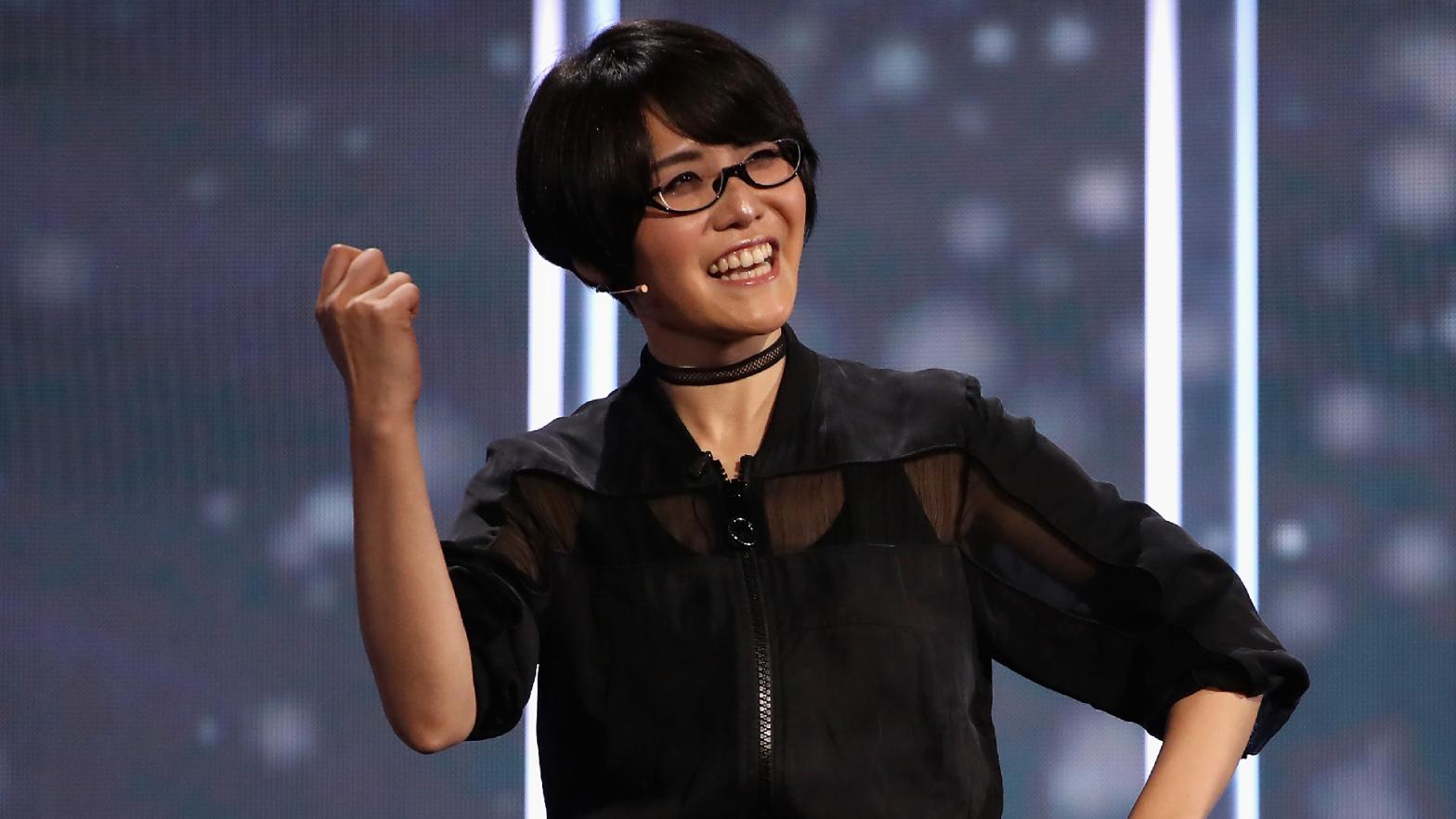 Ikumi Nakamura burst into the gaming zeitgeist with her energetic presentation at E3 2019. (Photo: Christian Petersen, Getty Images)
