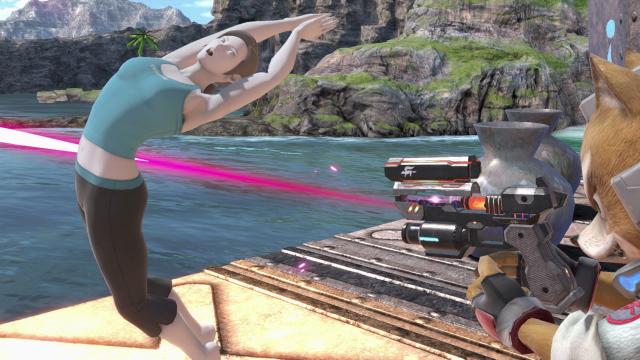 Super Smash Bros. Devotes An Entire Update To Nerfing Wii Fit Trainer
