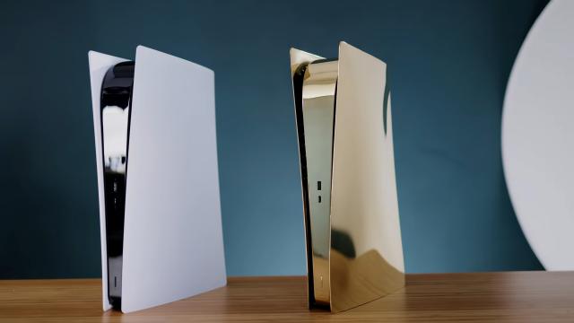 Someone Made A PS5 Out Of Brass