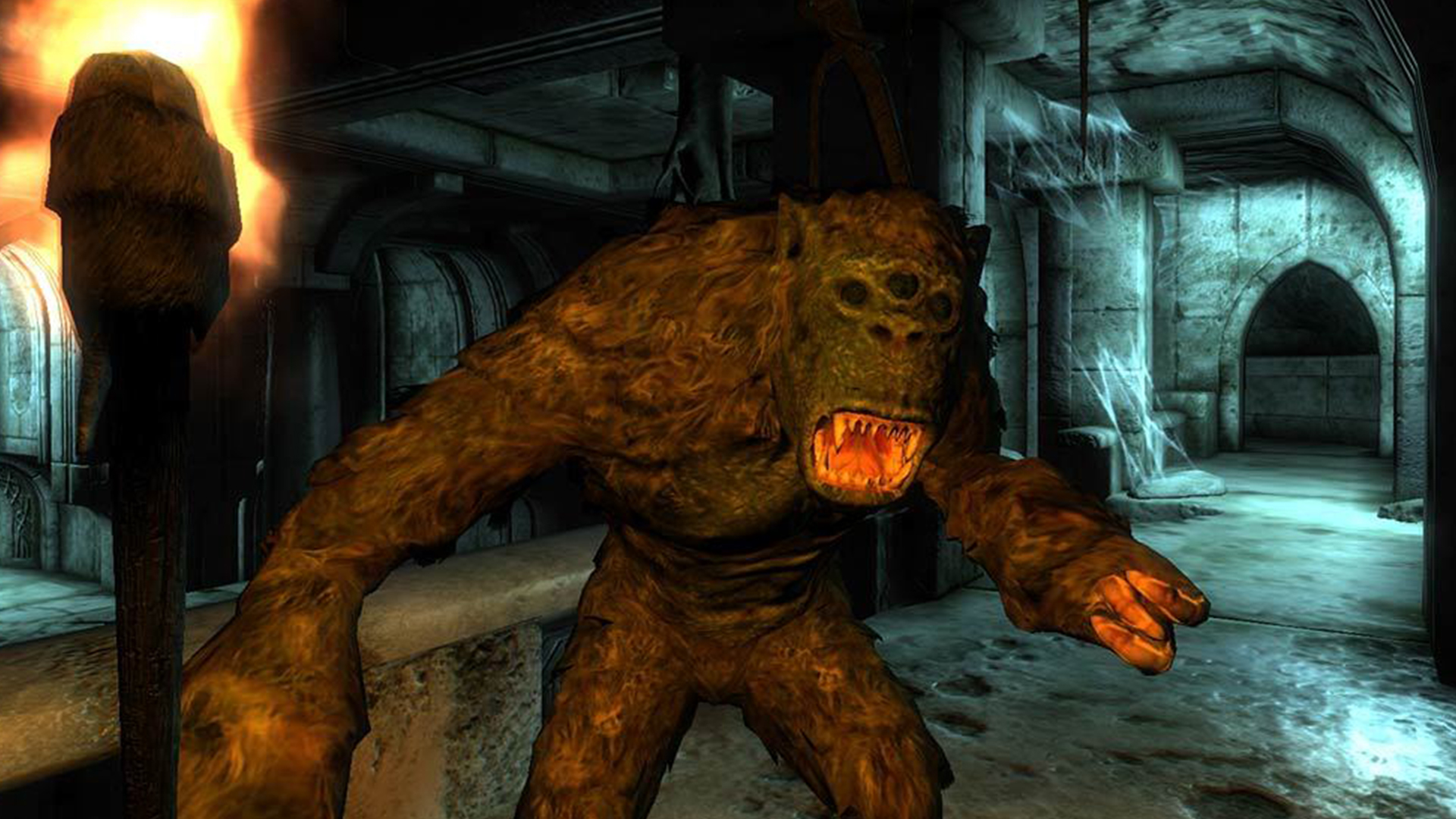 Ugly troll, now available on your phone!  (Screenshot: Bethesda)