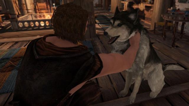 You Can Finally Pet Dogs In Skyrim, Thanks To This New Mod