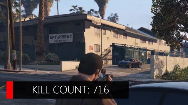 Even As A Pacifist You Will Still Kill Over 700 People In Grand Theft Auto V