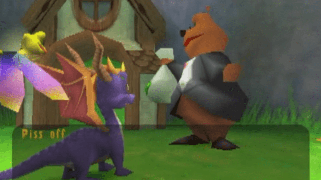 Rude Spyro Prototype Tells Players To ‘Piss Off’, ‘Go Jump In A Lake’