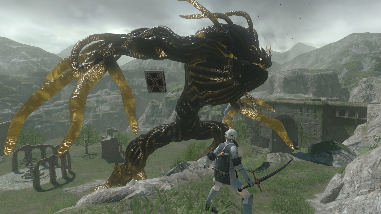 This fight goes on forever. Seriously.  (Screenshot: Square Enix)