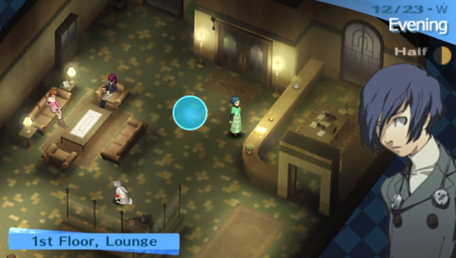 P3P's isometric redesign gives it an almost timeless look, one I wish we got to see with later games in the series as well.  (Screenshot: Persona 3 Portable)