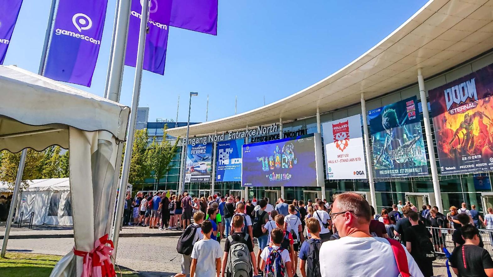 A look at the lines of GamesCom's 2019 event. (Photo: Voelz Tom, Shutterstock)
