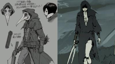 Resident Evil Village Art Book Shows Ada Wong, Early Lady Dimitrescu Concept