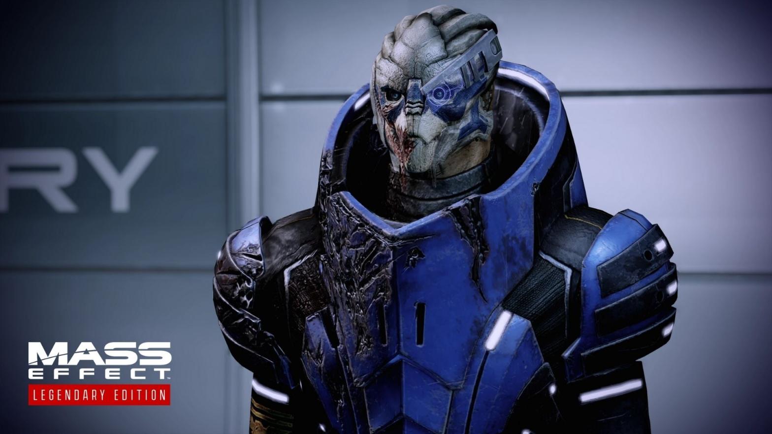 I am compelled by some otherworldly force to always romance this turian.  (Screenshot: BioWare)