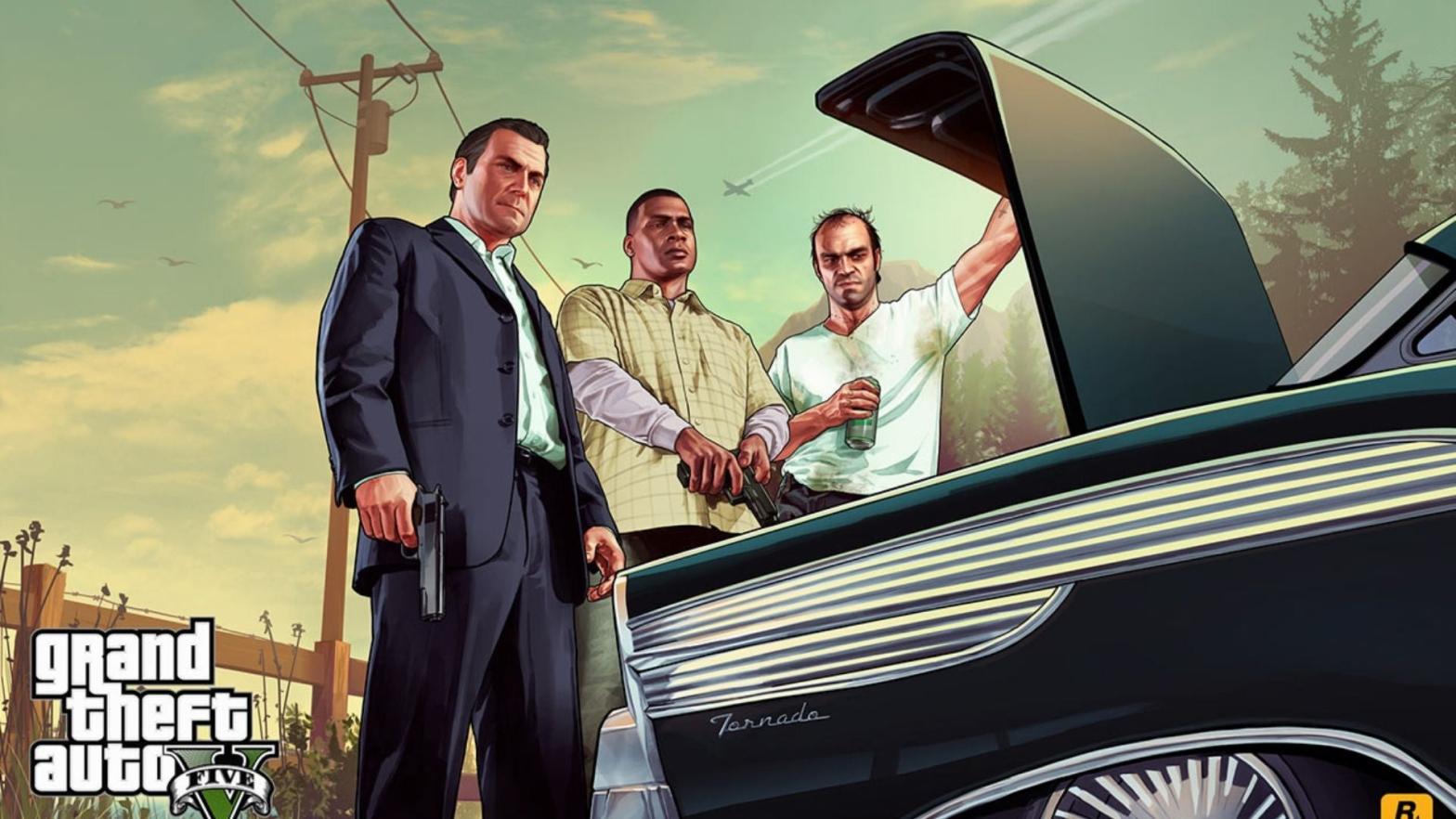 On November 11, you'll be able to own GTA V on yet another console generation. (Image: Rockstar Games)