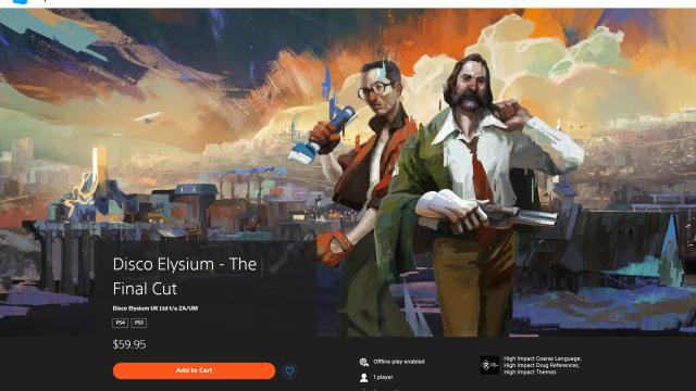 Disco Elysium Is Finally Available For The PS4, PS5 In Australia