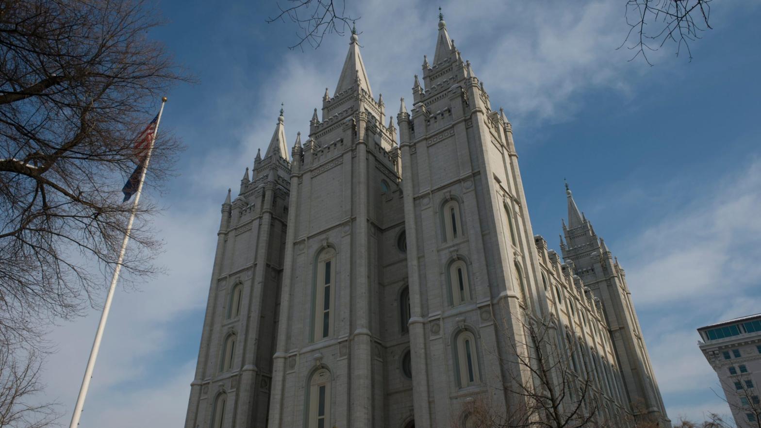 UNITED STATES - 2013/01/01: View of Salt Lake Temple on Historic Temple Square in Downtown Salt Lake City in Utah, USA. (Photo: Wolfgang Kaehler / Contributor, Getty Images)