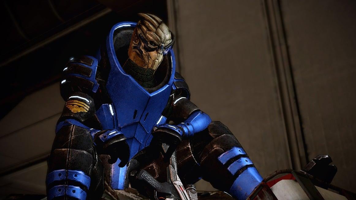 Garrus in Mass Effect 2, not Mass Effect Legendary Edition. (Screenshot: BioWare)