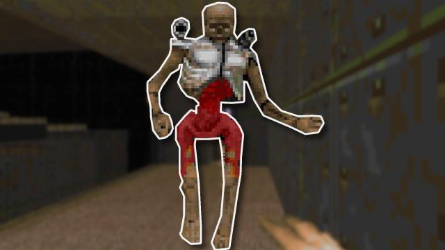 Doom II’s Revenant Is Wearing Pants Made Of Flesh AKA Flants