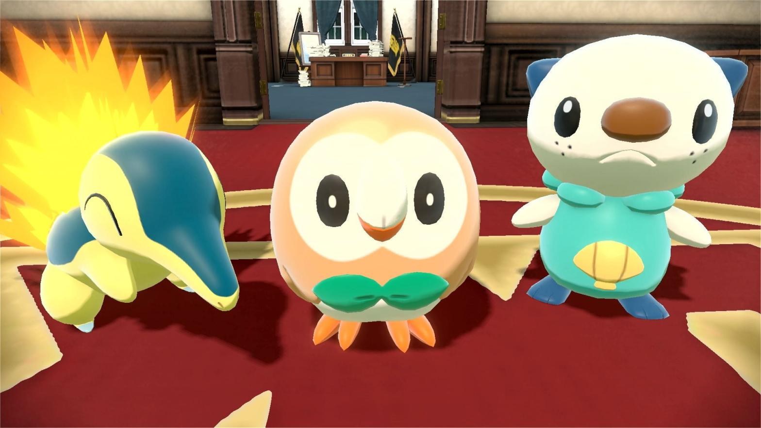 Rowlet is shaped like a friend. (Screenshot: The Pokémon Company)