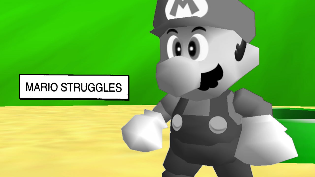 Same, Mario. Same. (Screenshot: Nintendo / Kotaku)
