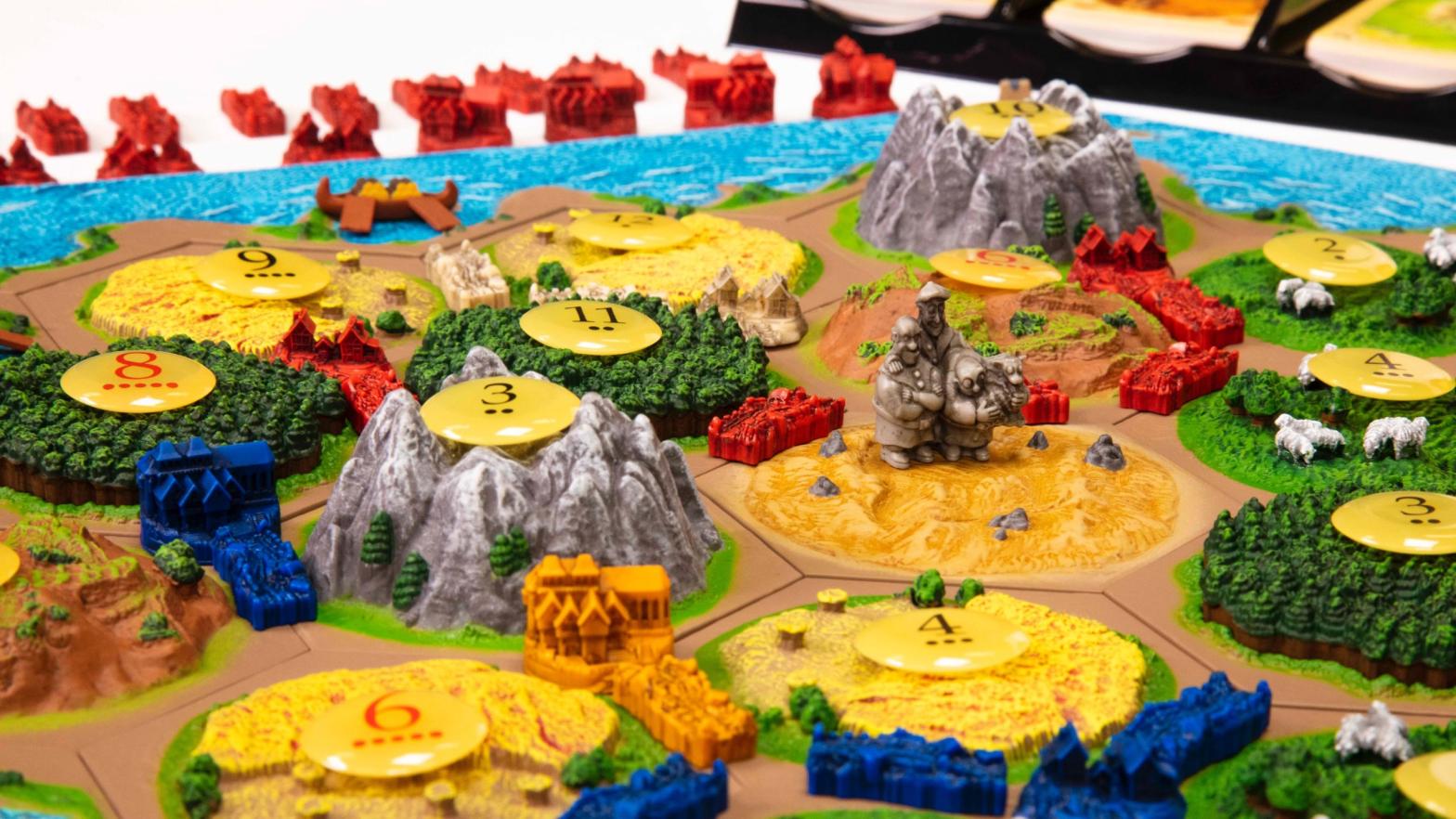 I have never wanted to settle Catan quite as hard as this.  (Photo: Catan Studio)