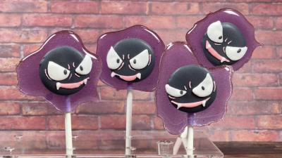 Gastly Lollipops Look Too Cute To Eat