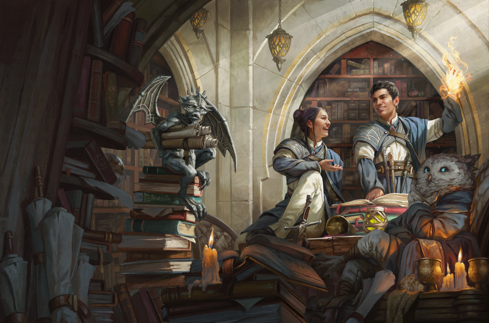 School's now in session for your D&D group. (Image: Magali Villeneuve/Wizards of the Coast)