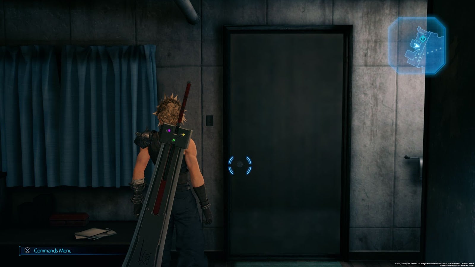 The original ugly door, accept no substitute.  (Screenshot: Square Enix)