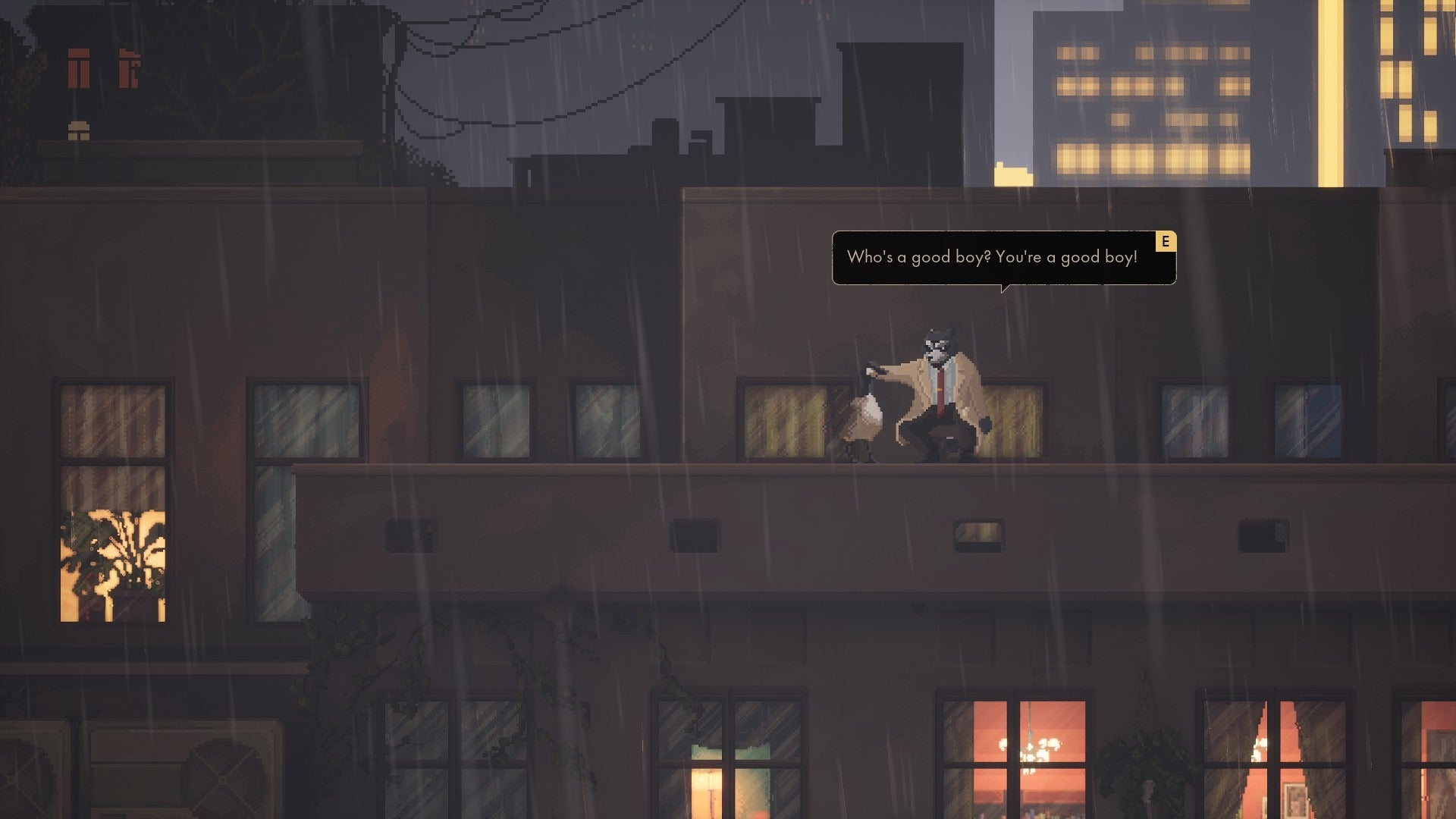 The geese in this game are uncharacteristically nice. (Screenshot: EggNut / Kotaku)