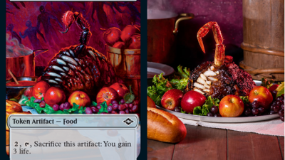 Magic The Gathering Wants You To Shove A Crab Leg Up A Chicken’s Ass And Eat It