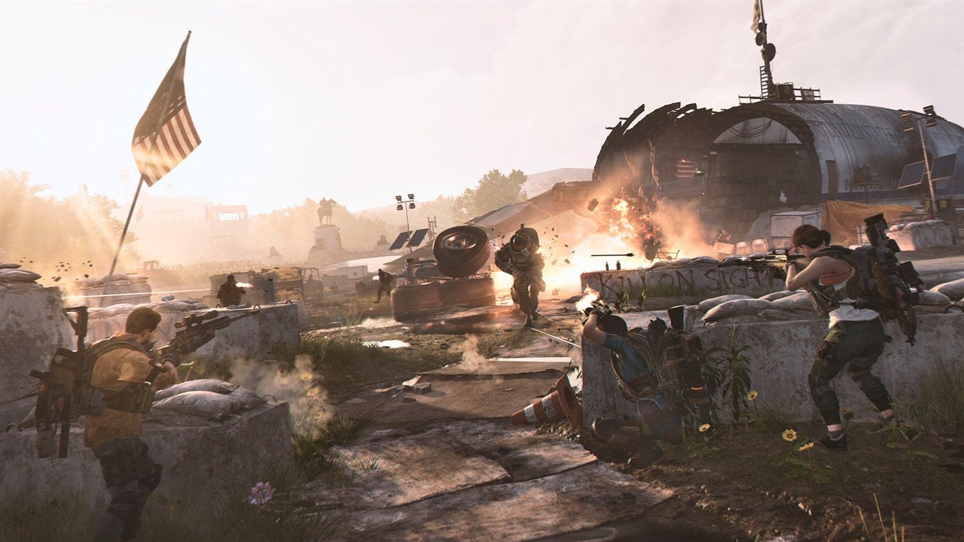 The Division 2 is getting more content, but you'll have to wait to see what it is. (Screenshot: Ubisoft)
