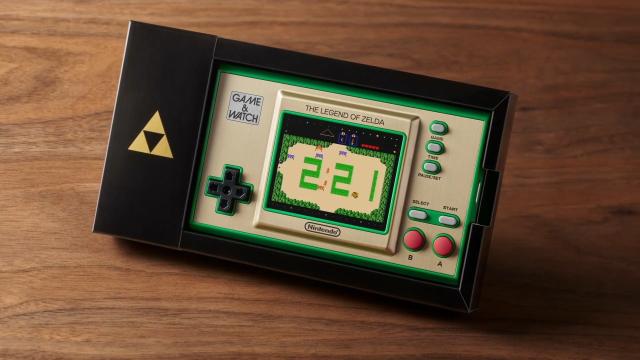 Zelda 35th Anniversary Game & Watch Revealed By Nintendo