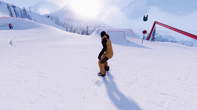 Shredders is an upcoming snowboarding game inspired by the classic Amped series. (Gif: FoamPunch)