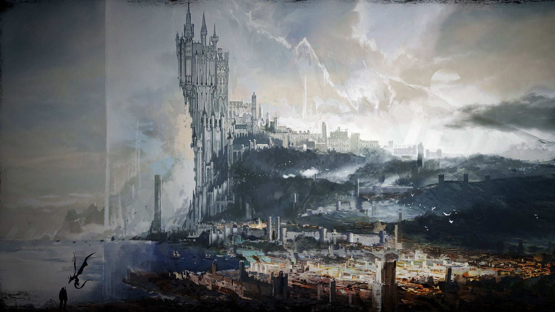Concept art for Final Fantasy XVI. (Illustration: Square Enix)