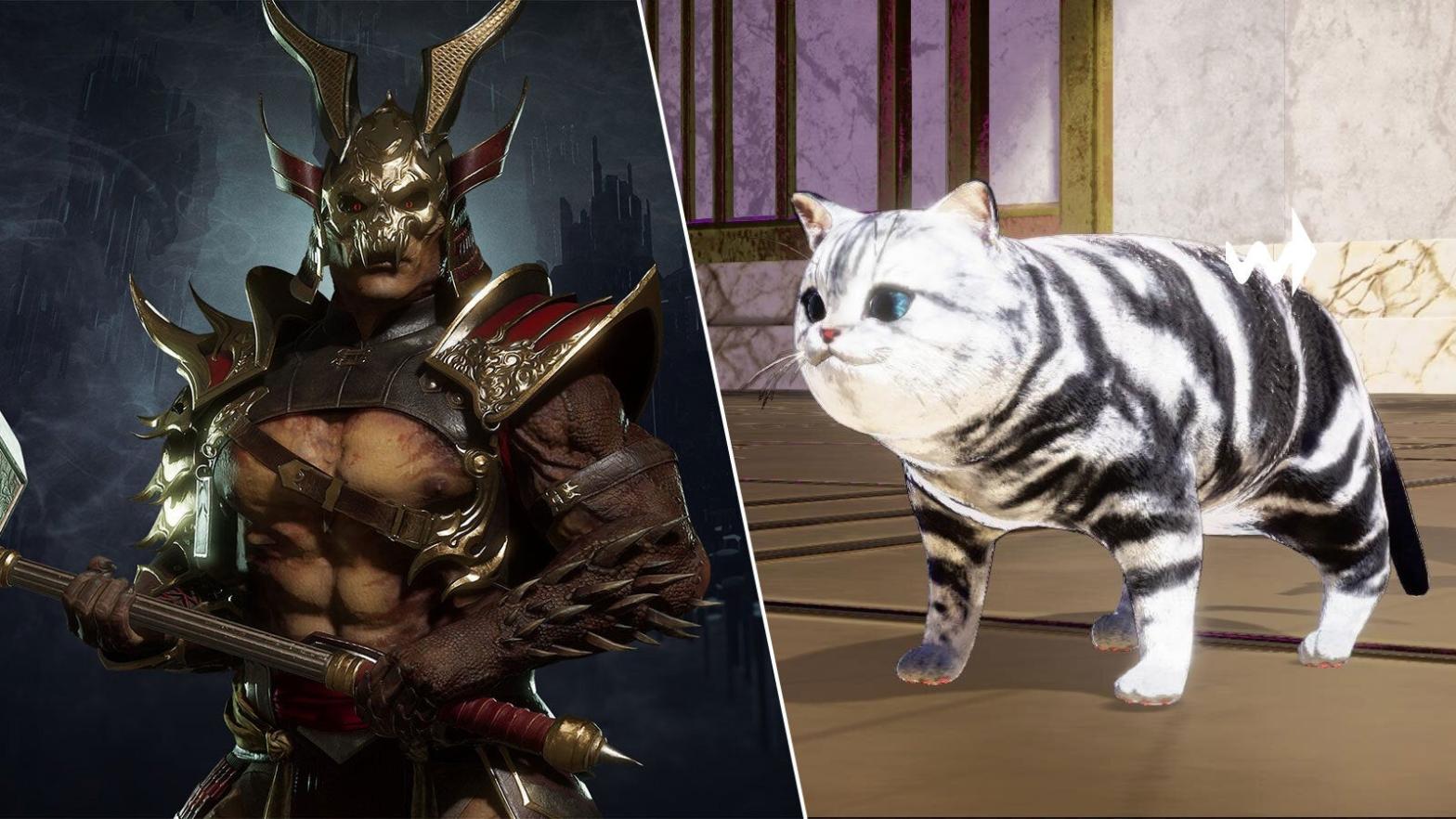 I'm having a hard time telling which is which. (Image: NetherRealm Studios / Grasshopper Manufacture / Kotaku)