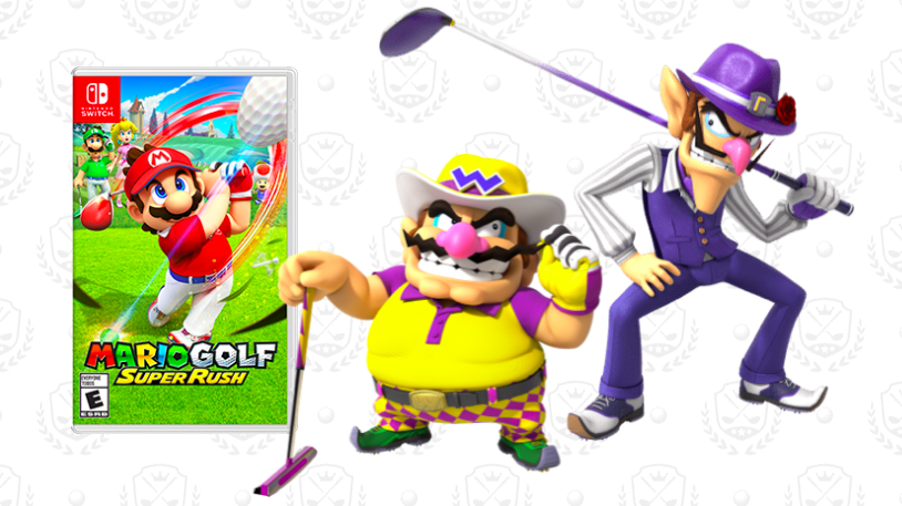 So he can golf, but he can't fight? Booo. (Image: Nintendo)