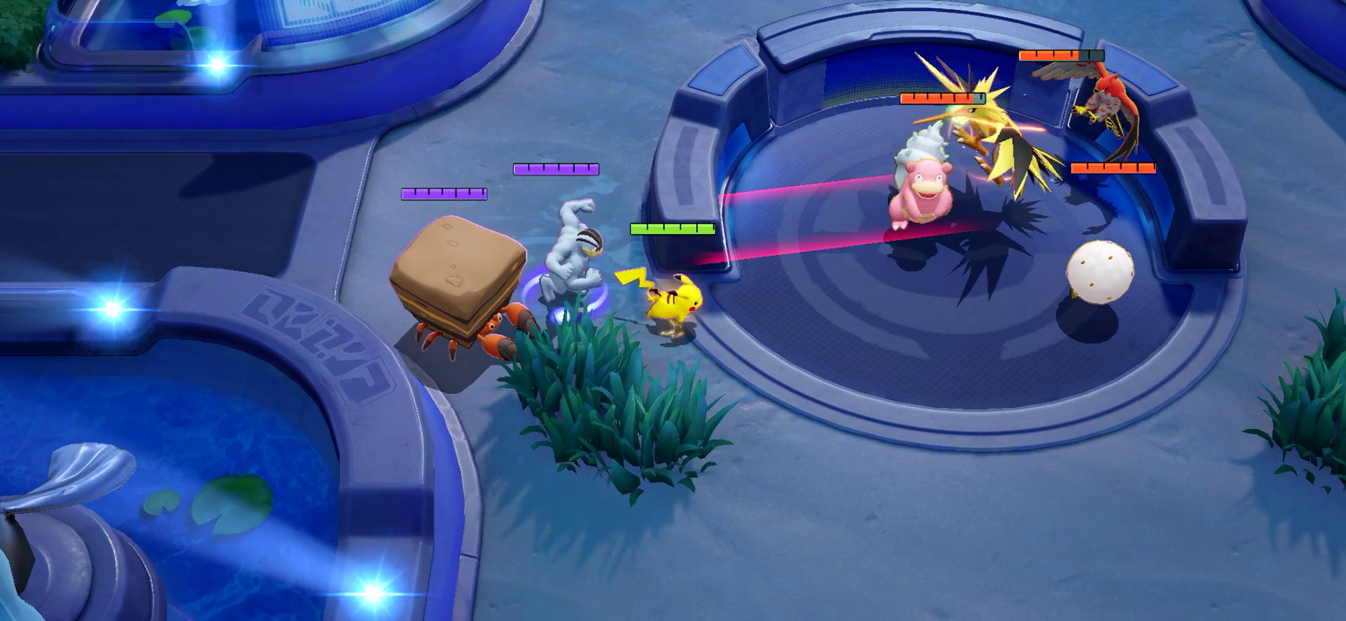 A new MOBA, in this day and age.  (Screenshot: The Pokémon Company)