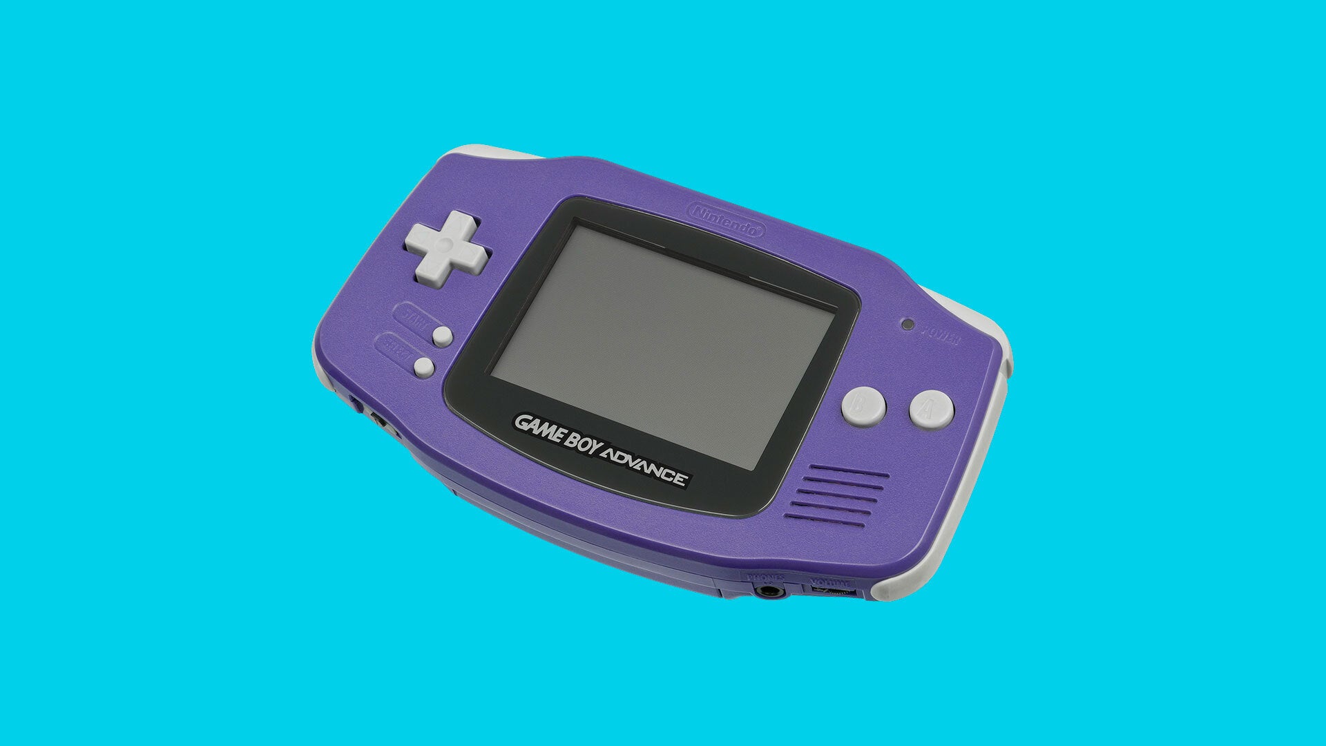 Download Purple Nintendo Game Boy Advance Wallpaper