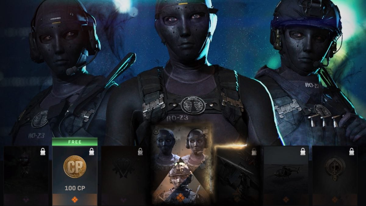 Now you can't see her, now you can.  (Screenshot: Activision)