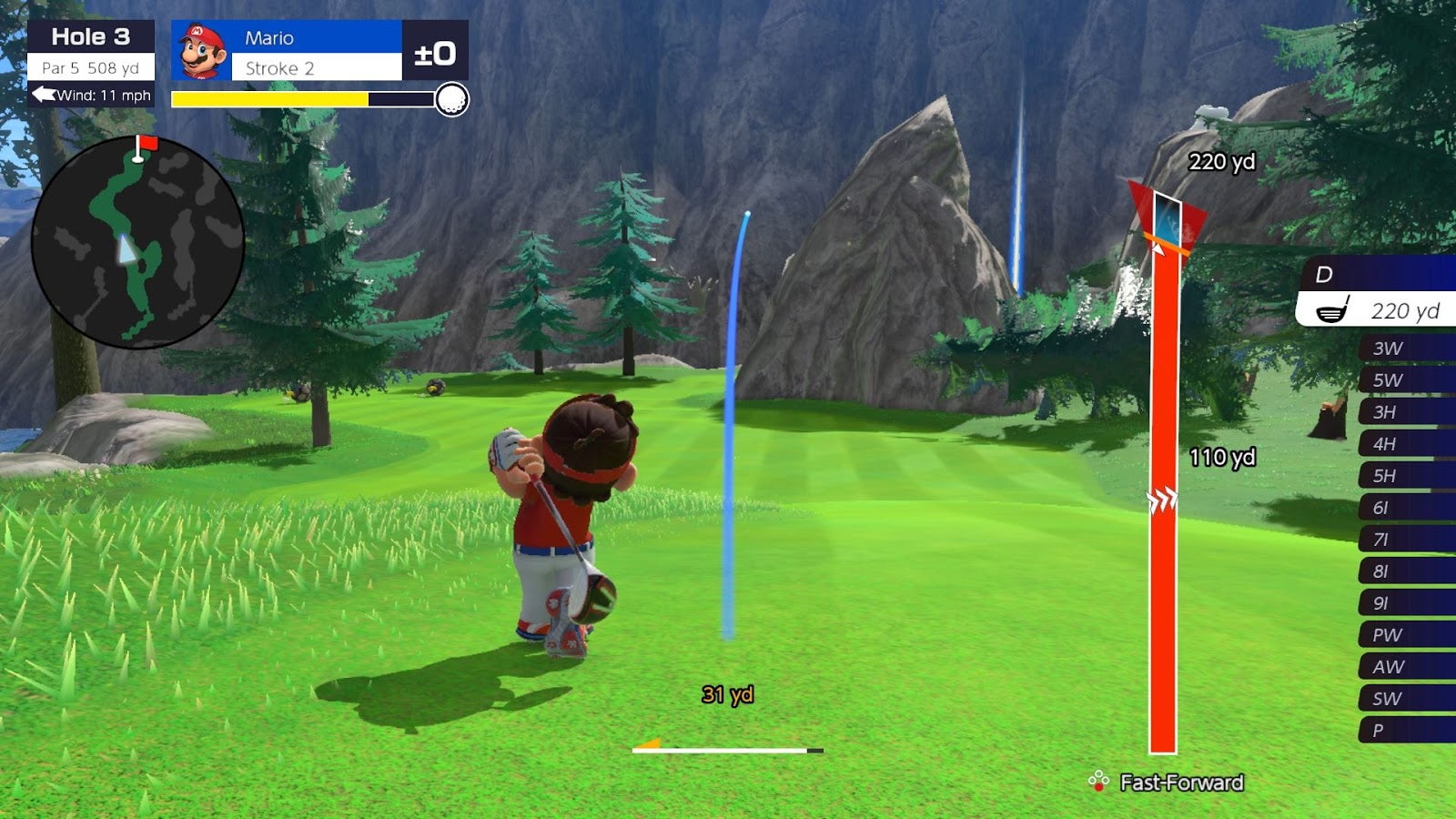 Gonna hit that damn rock, I know it. (Screenshot: Nintendo / Kotaku)