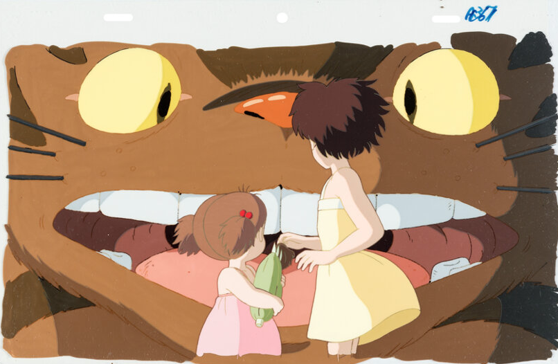 Mei and Satsuki with the Catbus in My Neighbour Totoro. (Image: Heritage Auctions, HA.com)