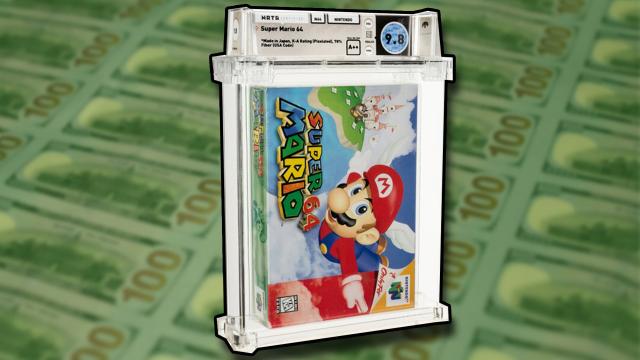 A Sealed Copy Of Super Mario 64 Just Sold At Auction For $2 Million