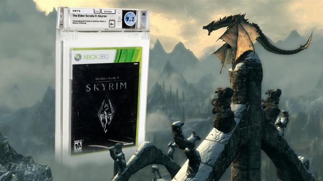 Someone Bought A Copy Of Skyrim For $800 In 2021