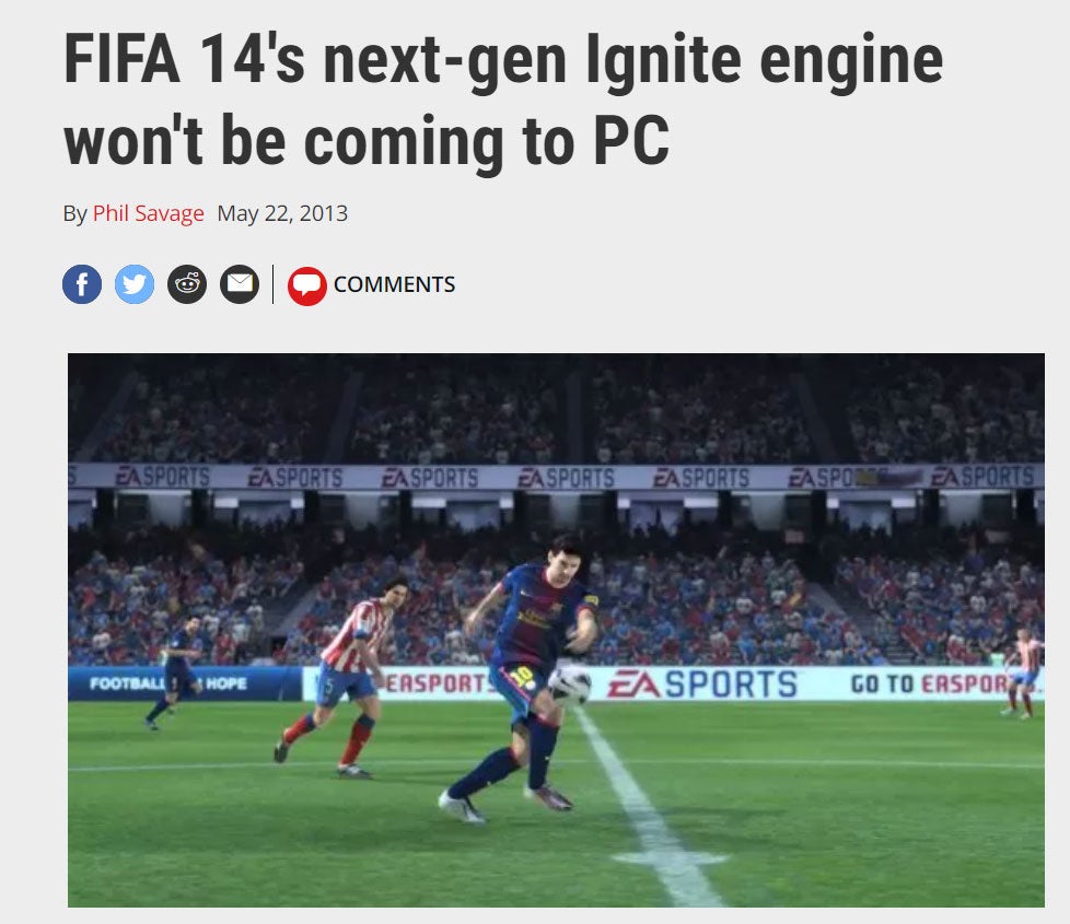 Next-Gen Sports Games On PC Always Suck, This Is Nothing New