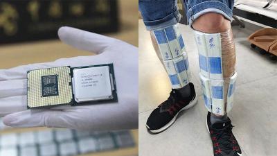 Smuggler Arrested With CPUs Strapped To His Body