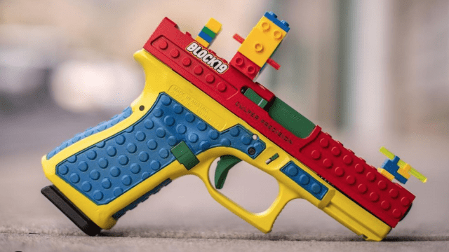 Encrusting A Gun With LEGO Does Not Change Hearts And Minds, But It Does Attract Lawyers