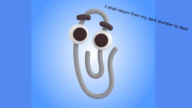 Microsoft Promises To Bring Clippy Back From The Dead