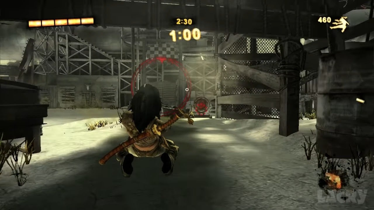 Rubi is am amazing slider, making this the slidiest slide of all the slides.  (Screenshot: Lacry / Bethesda Softworks)
