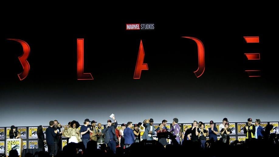 Marvel Studios' Blade is revealed during San Diego Comic-Con 2019. (Photo: Kevin Winter, Getty Images)