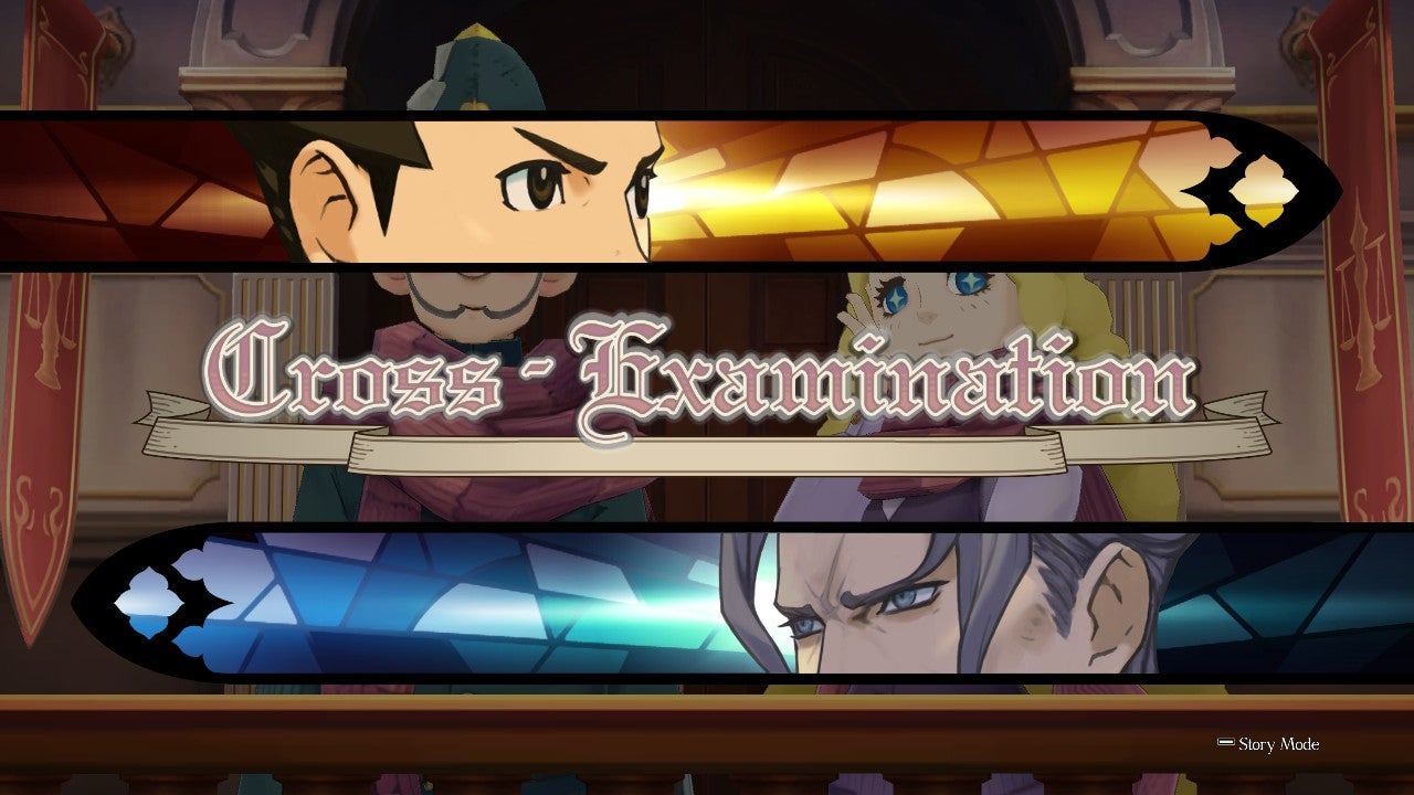 New in The Great Ace Attorney: Adventures is the ability to cross-examine multiple witnesses at the same time. (Screenshot: Capcom / Kotaku)