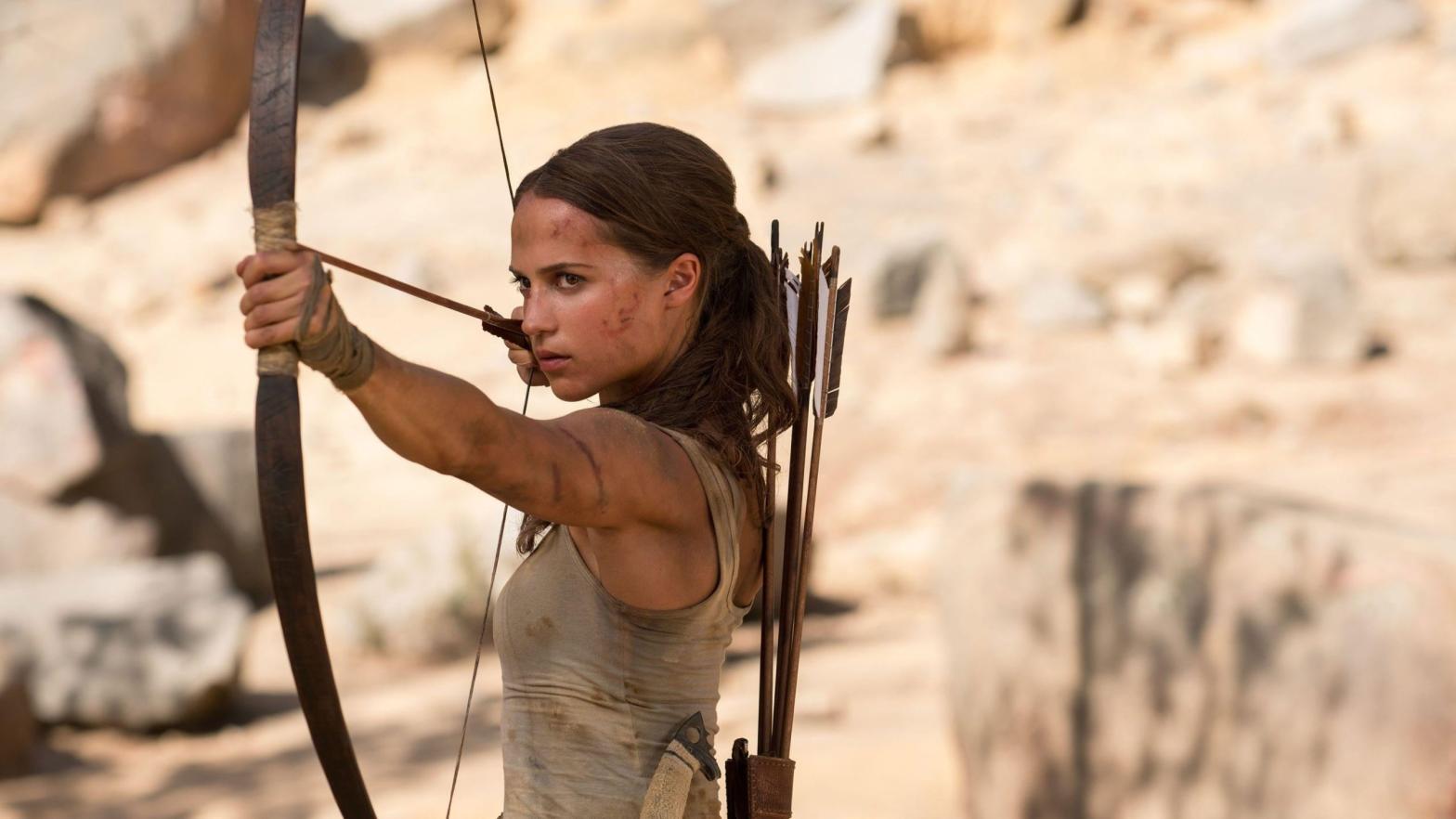 Alicia Vikander in Tomb Raider (Image: Warner Bros. Pictures)