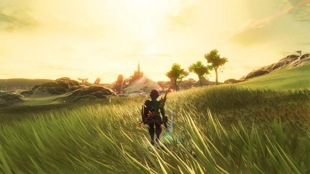 Here's Breath of the Wild running in 8K with a ray tracing reshade